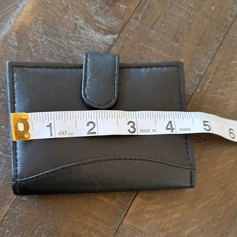 Black Leather Wallet